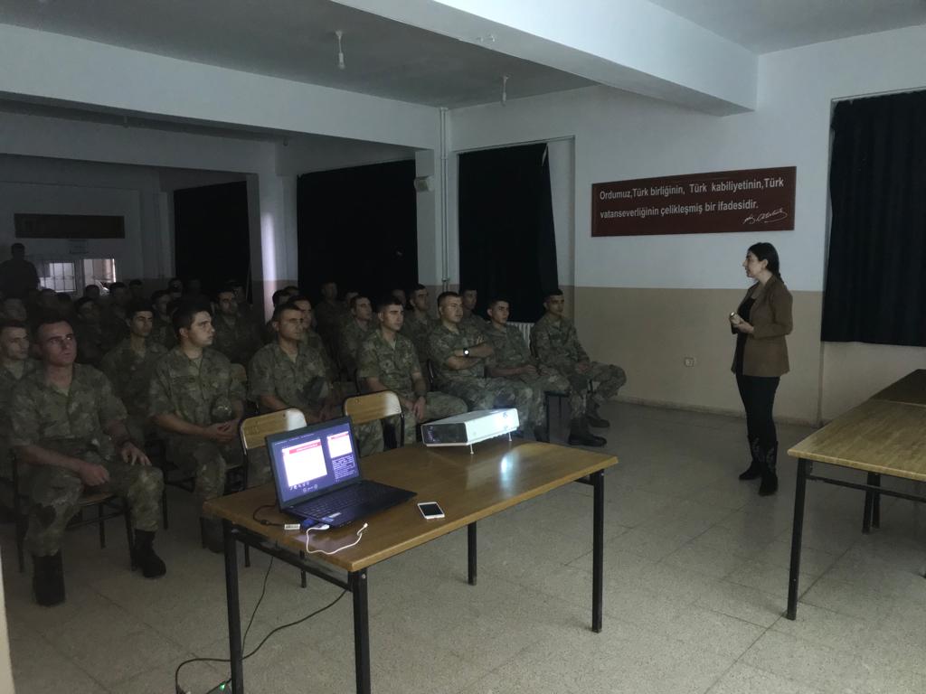 Ağrı'da kadına yönelik şiddetle mücadele eğitim semineri