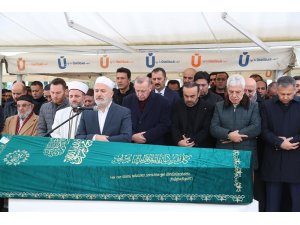 Cumhurbaşkanı Erdoğan aile dostunun cenaze namazına katıldı