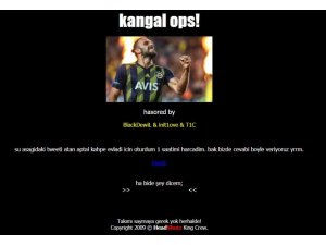 Sivasspor’un resmi sitesi hacklendi