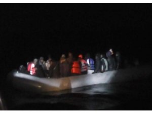 Ayvalık’ta 44 düzensiz göçmen yakalandı
