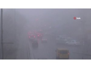 Silivri’de yoğun sis