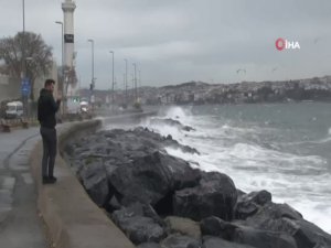 İstanbul’da şiddetli lodos