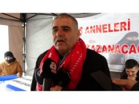 Evlat nöbeti tutan baba: “Gidip PKK ile ilişki yaşayıp, gelip Meclise milletvekilliği yapıyor”