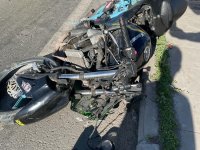 Ağrı’da motosiklet kazası; 3 yaralı