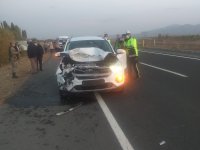 Ağrı'da trafik kazası! 5 kişi yaralandı