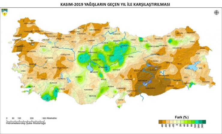 Marmara bölgesinde yağış miktarı geçen yıla oranla yüzde 64 azaldı