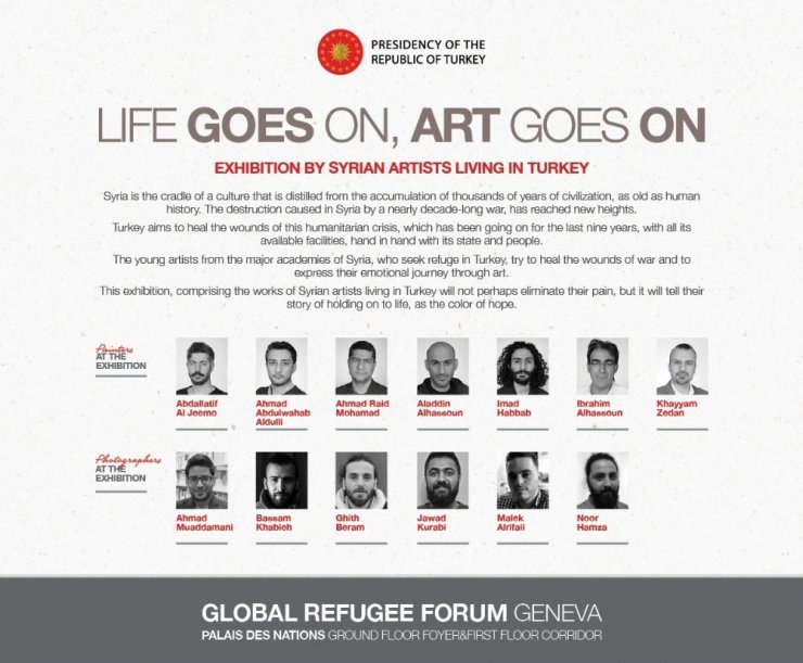 Küresel Mülteci Forumu’nda Türkiye’den sergi ve konser
