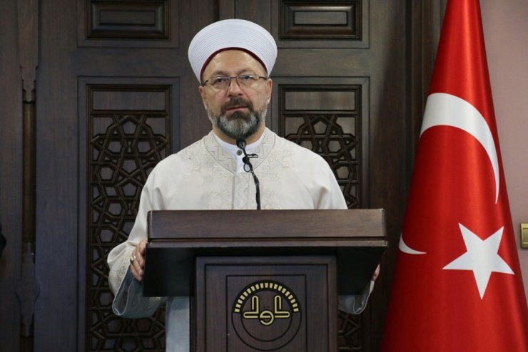 Erbaş ve Türkman, İslam dünyasının sorunları için bir araya geldi