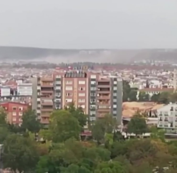 Antalya’da bölgesel toz taşınımı