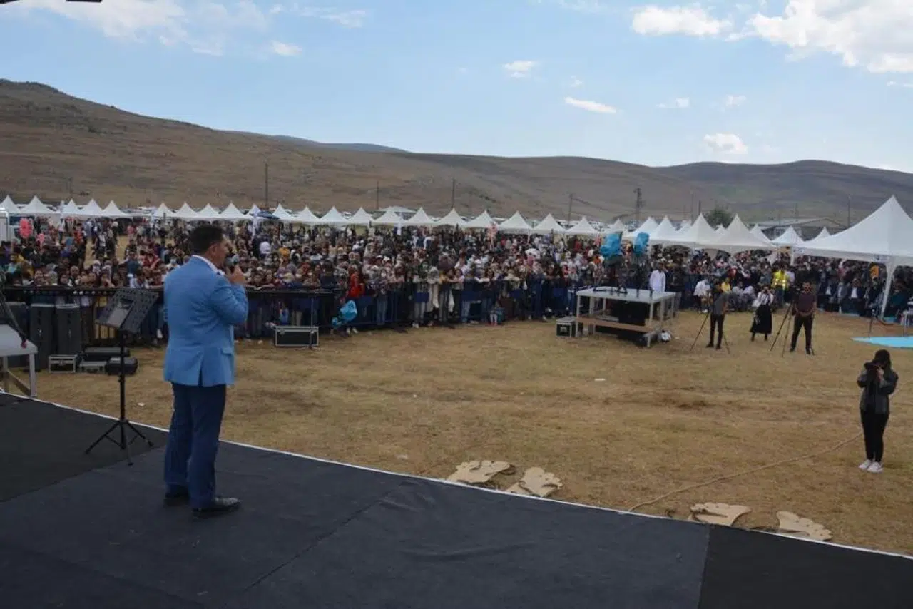 Çelebi mesajını Balık Gölü’nden verdi