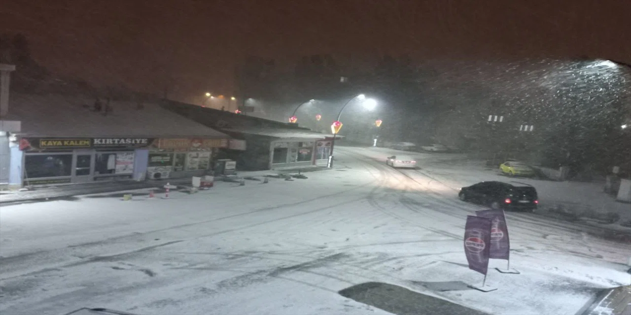 Ağrı'nın Diyadin İlçesi'nde Kar Yağışı Hayatı Olumsuz Etkiliyor
