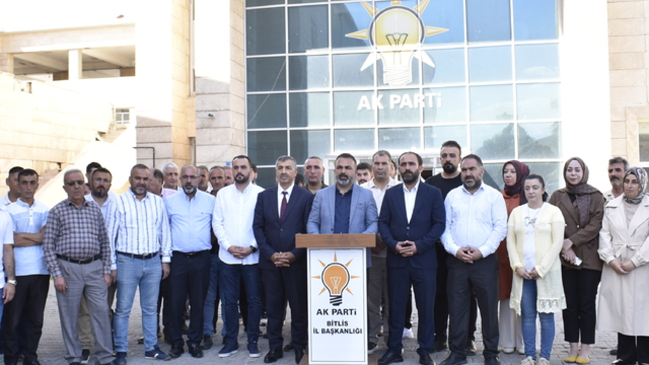 AK Parti Bitlis Teşkilatı'ndan 'Terörsüz Türkiye' Vurgusu: Yeni Dönem İçin Çözüm Süreci
