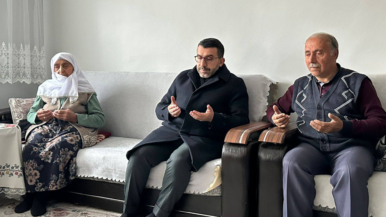 AK Parti Milletvekili Adem Çalkın’dan Taziye Ziyareti