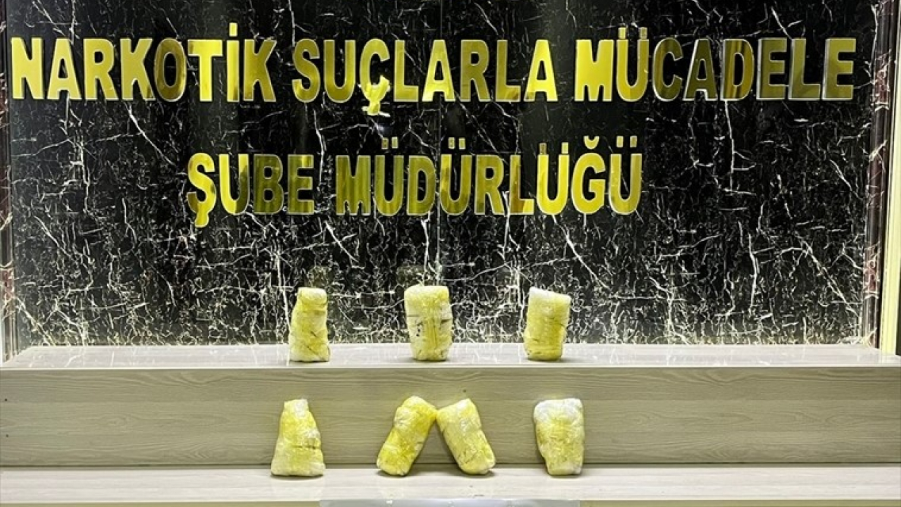 Bitlis’te araç lastiğine gizlenmiş uyuşturucu ele geçirildi