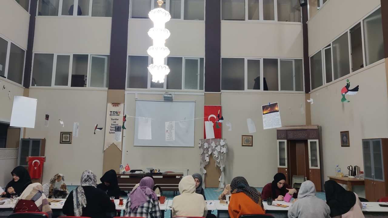 Erzurum’da öğrencilerden sevgi dolu proje
