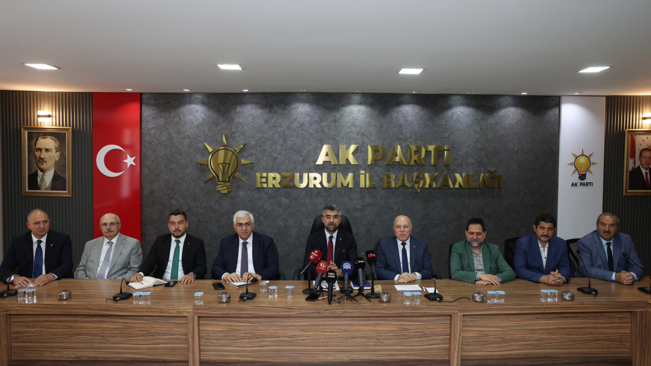 Erzurum'da "Terörsüz Türkiye" toplantısı: Başkan'dan birlik mesajı