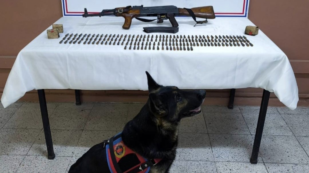 Iğdır'da silah kaçakçısı yakalandı, evinde kalaşnikof ve mermiler bulundu