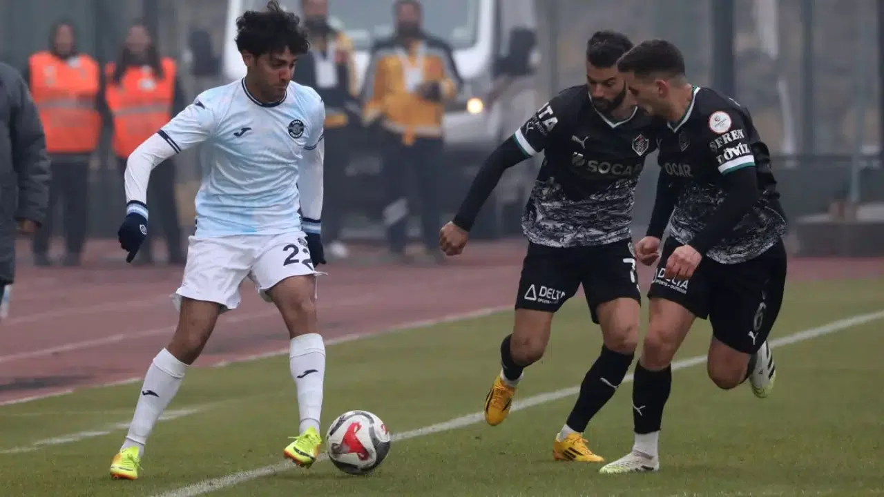 Iğdır FK, Adana Demirspor'u 4-1 mağlup ederek Trendyol 1. Lig'in 16. haftasında galip geldi