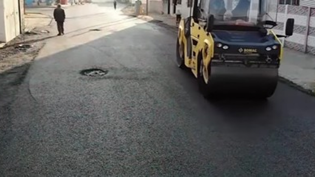 Iğdır İl Özel İdaresi ve Karakoyunlu Belediyesi’nden Ortak Asfalt Çalışması