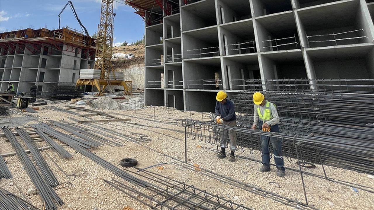 İnşaat sektöründe istihdam üç aydır tarih yazıyor