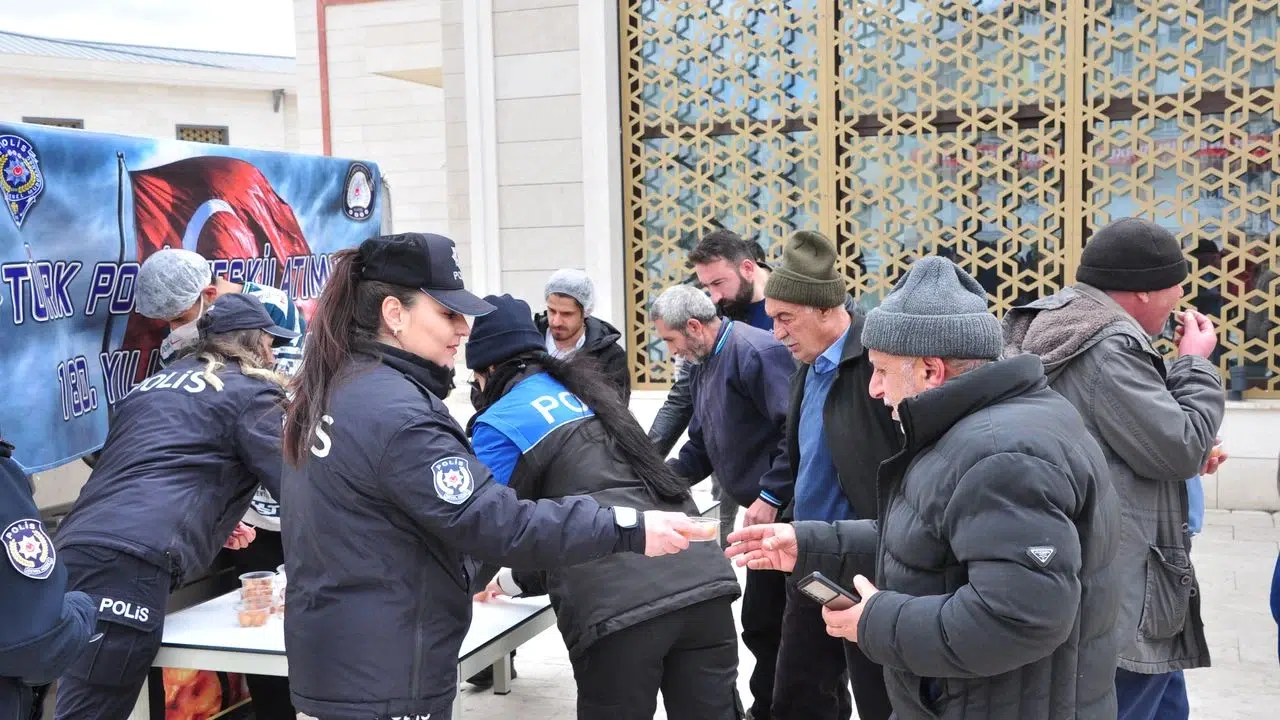 Kars'ta Polis Haftası için Mevlid-İ Şerif programı düzenlendi