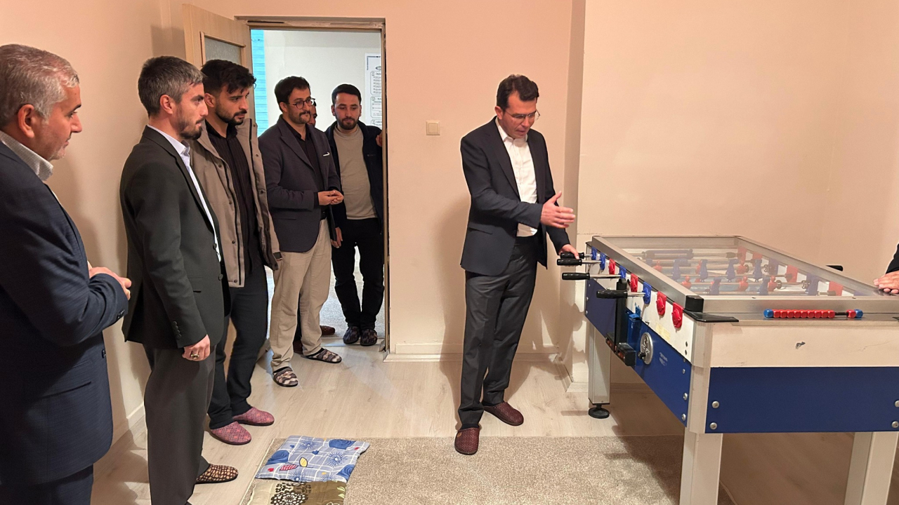 Kaymakam Adıbelli’den Diyanet Gençlik Merkezi’ne Ziyaret