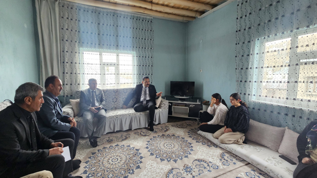 Kaymakam Türkmenoğlu’ndan Aile Ziyareti