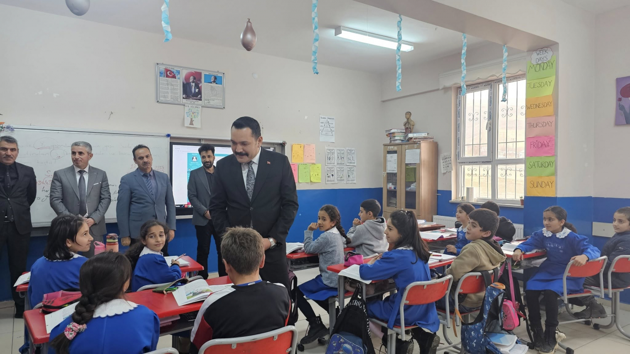 Kaymakam Türkmenoğlu’ndan Doğangün İlkokulu’na Ziyaret