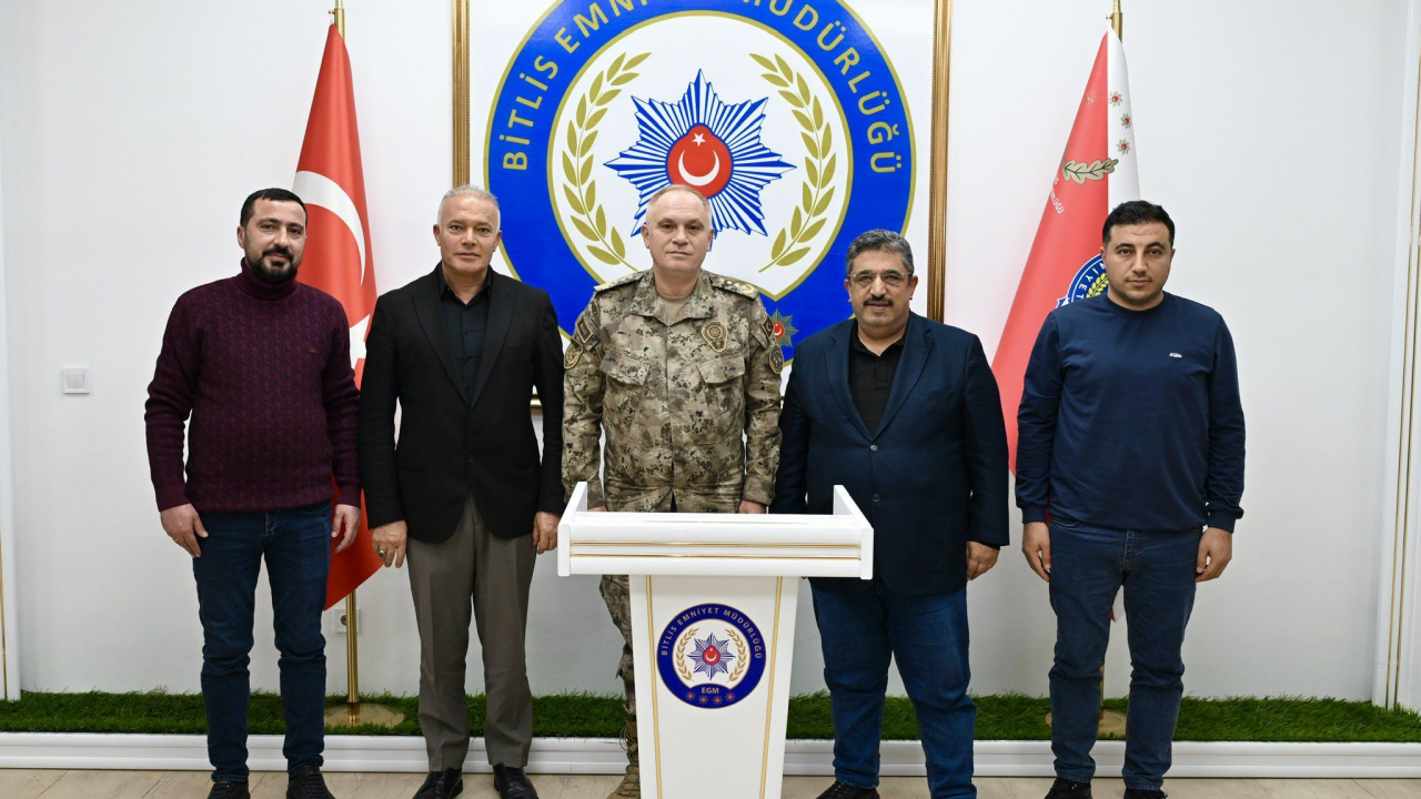 Tatvan TSO’dan İl Emniyet Müdürü Koray Şensoy’a Ziyaret