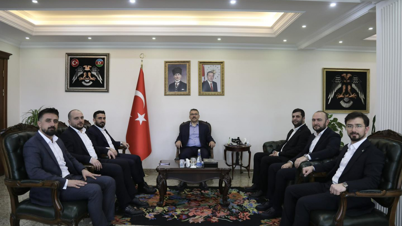 TÜGVA Genel Başkanı İbrahim Beşinci'den Iğdır Valisi Ercan Turan’a Ziyaret