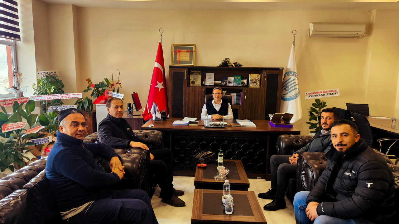 VEDAŞ Hizan İşletme Şefliği’nden Dekan Aydın’a Tebrik Ziyareti