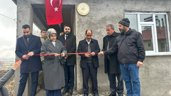 Taşlıçay Yukarı Düzmeydan Köyü’nde cami lojmanı hizmete açıldı