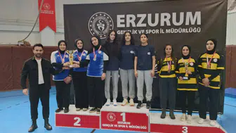 Erzurum'da Masa Tenisi İl Birinciliği tamamlandı, şampiyonlar belirlendi!