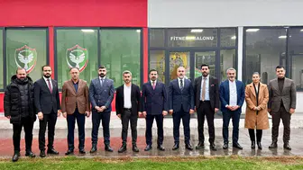 Ağrı Barosu ve Bölge Barolarından Amedspor’a ziyaret
