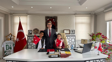 Taşlıçay'da kaymakamlık görevini çocuklar üstlendi