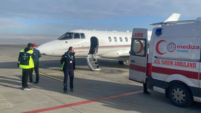 Ağrı’da Doğan Prematüre Bebek İçin Ambulans Uçak Devreye Alındı