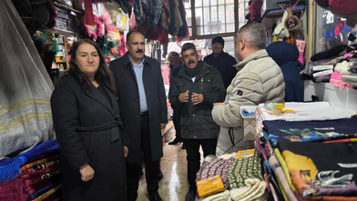 Çaldıran’da 'Ekmek ve Barış İçin' Kampanyası Kapsamında Esnaf Ziyaretleri