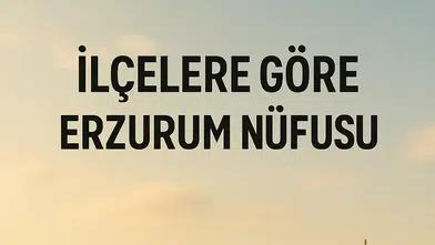 Erzurum İlçelerinin Güncel Nüfusu Açıklandı: Merkez Yoğunluğu Dikkat Çekti