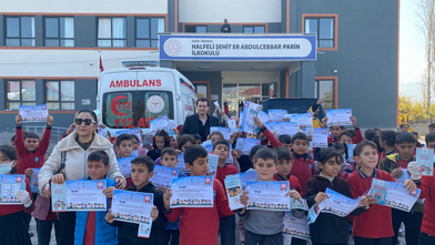 Halfeli’de Öğrencilere Sağlık Eğitimi