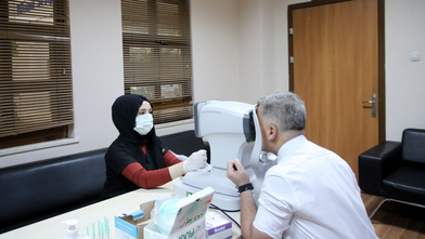 Üniversitede personel sağlık taramaları başladı