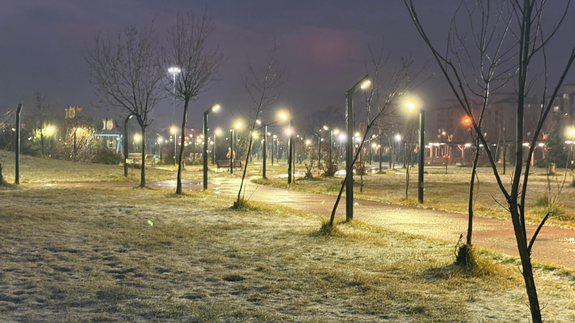 Ağrı'da soğuklar etkisini artırdı, açık alanlarda hareketlilik azaldı