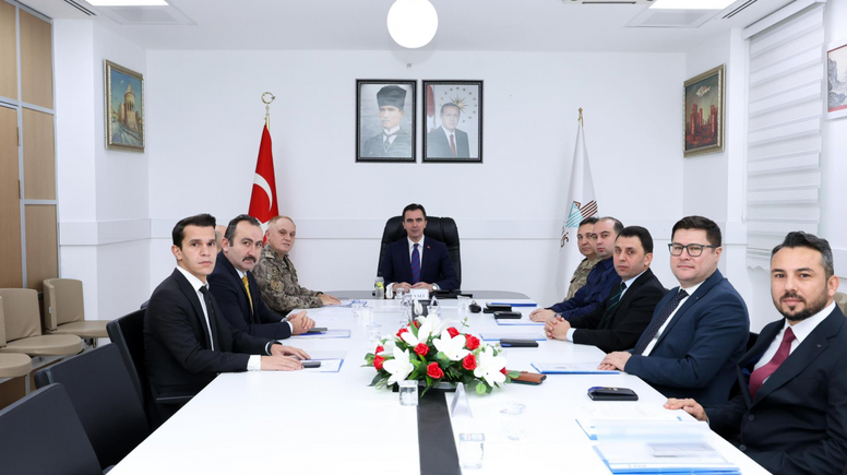 Bitlis’te Asayiş ve Güvenlik Toplantısı Gerçekleştirildi