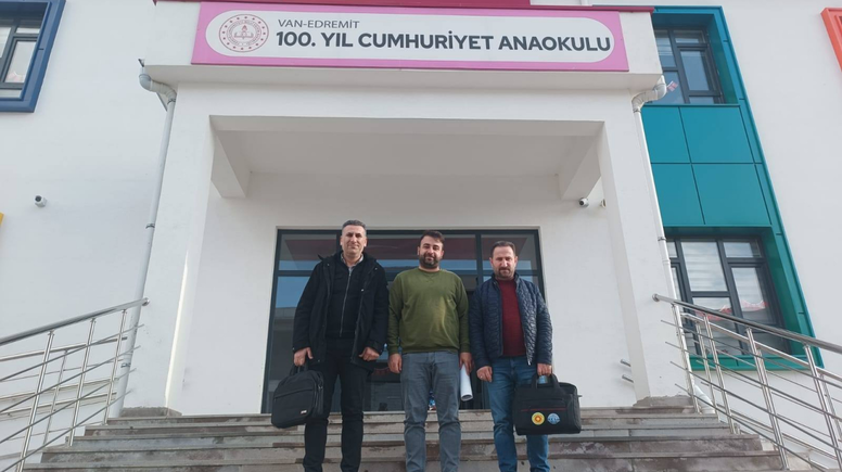 Eğitim Sen Van Şubesi’nden Edremit’te Okul Ziyaretleri