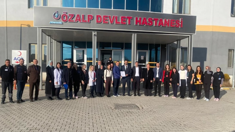 Özalp Devlet Hastanesi Anne Dostu Hastane Ünvanını Aldı