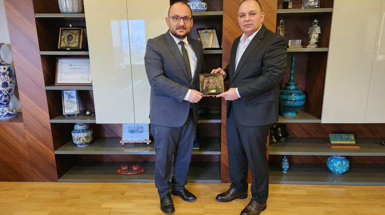 Rektör Prof. Dr. Mustafa Alican’dan TEİAŞ Genel Müdürü Orhan Kaldırım’a Ziyaret