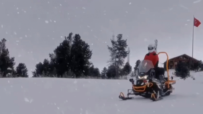 Sarıkamış'ta kış turizmi için JAK timleri 7/24 güvenlik sağlıyor