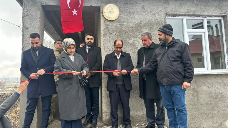 Taşlıçay Yukarı Düzmeydan Köyü’nde cami lojmanı hizmete açıldı