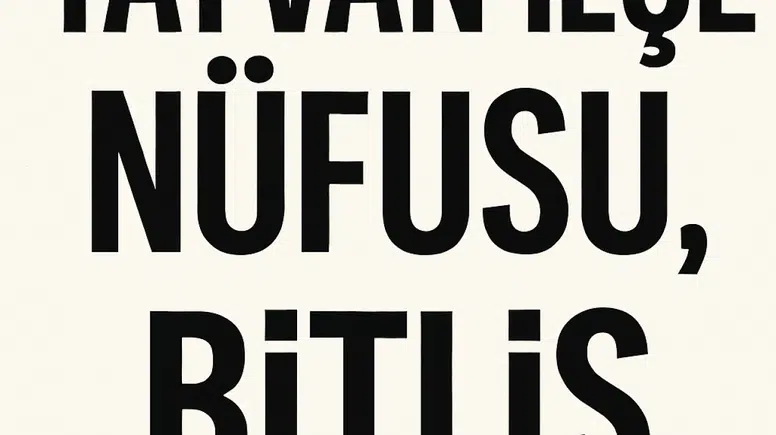 TATVAN NÜFUSU, BİTLİS