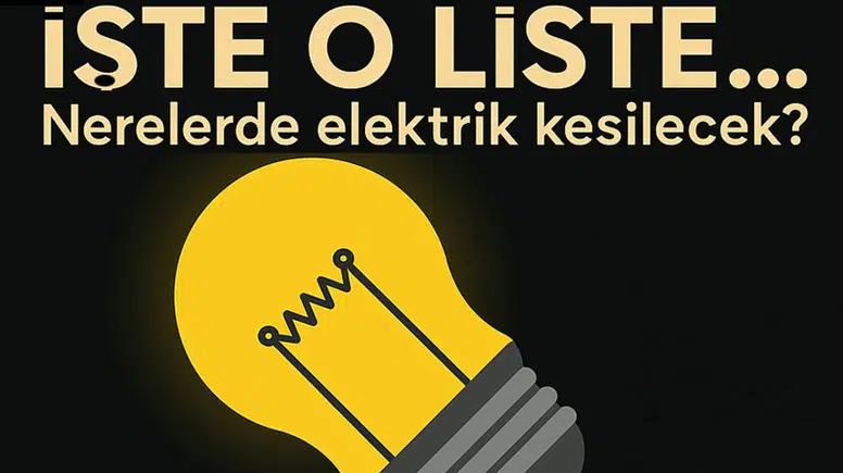 Van'da 20 Ekim elektrik kesintisi yaşanacak. Elektrik kesintisi olan mahallelerin tam listesi