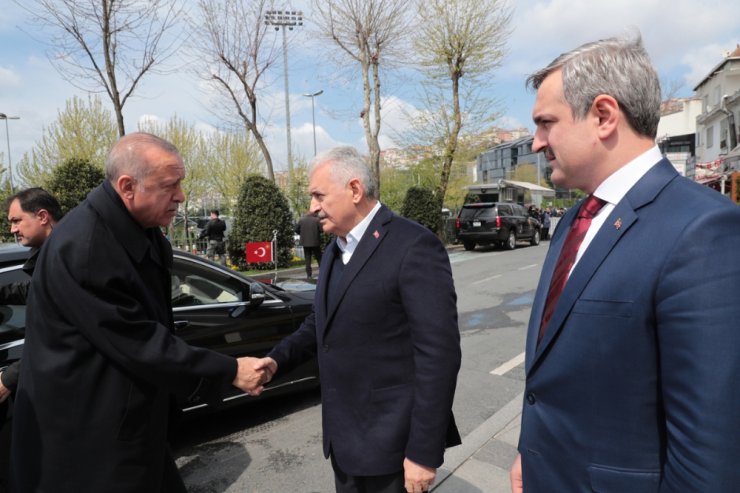 Cumhurbaşkanı Erdoğan belediye başkanları ile görüştü